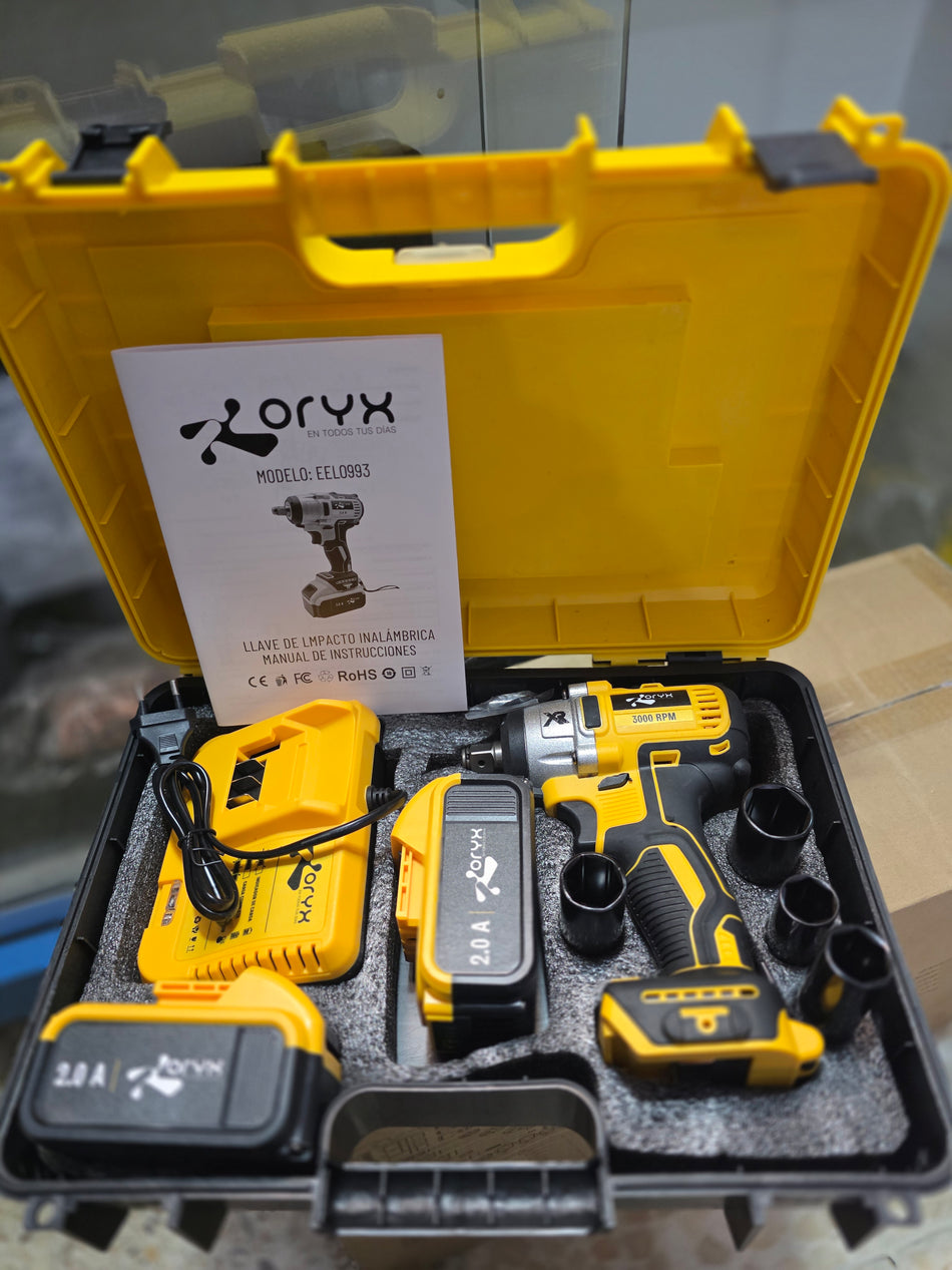 Llave de impacto inalámbrica ORYX