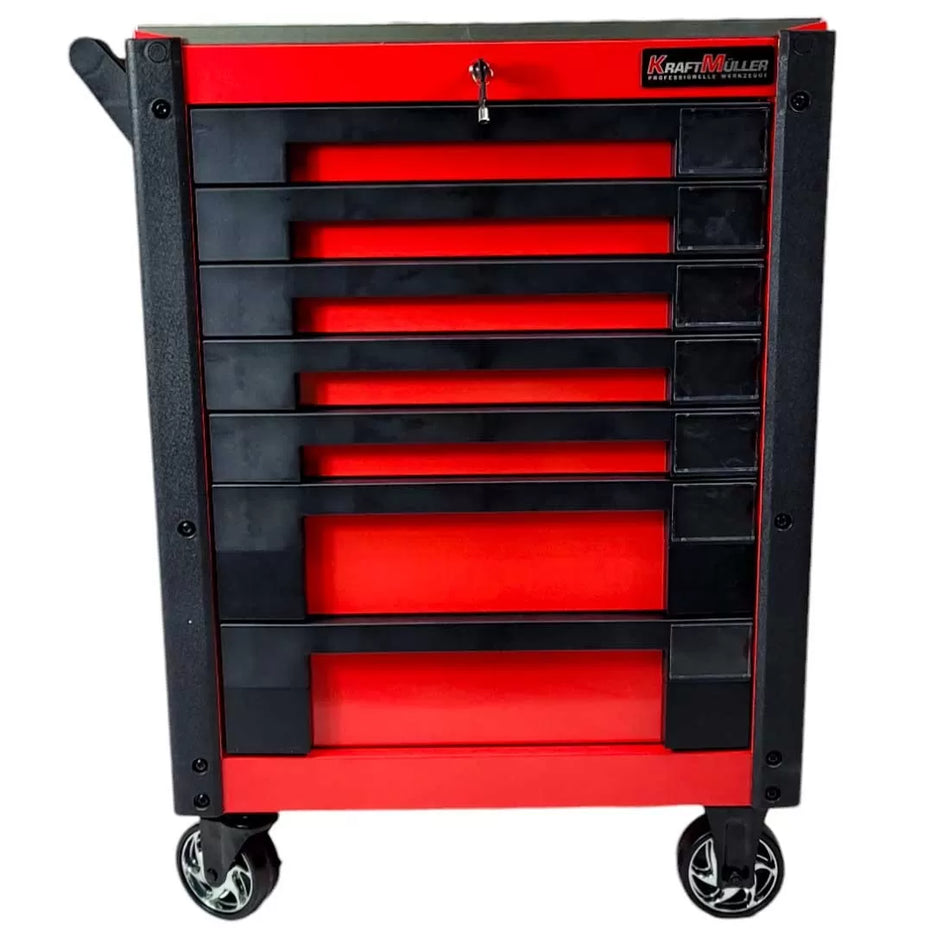 HERRAMIENTAS KRAFTMULLER AL SERVICIO DE LA CASA + HERRAMIENTAS 7/7 ROJO Y NEGRO