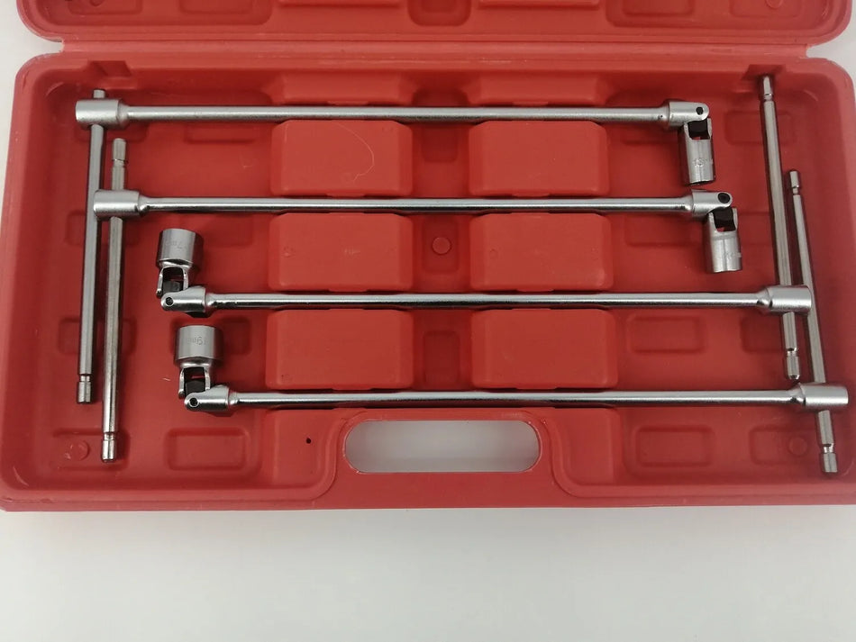 Juego de 7 llaves articuladas Kraftmuller con mango en T