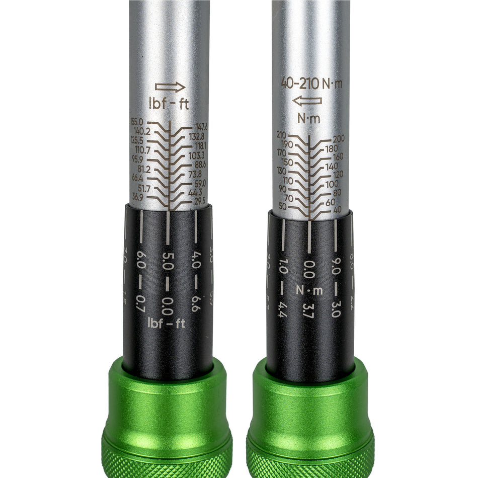 LLAVE DINAMOMÉTRICA DE 1/2" CON TORQUE DE 40-210 NM