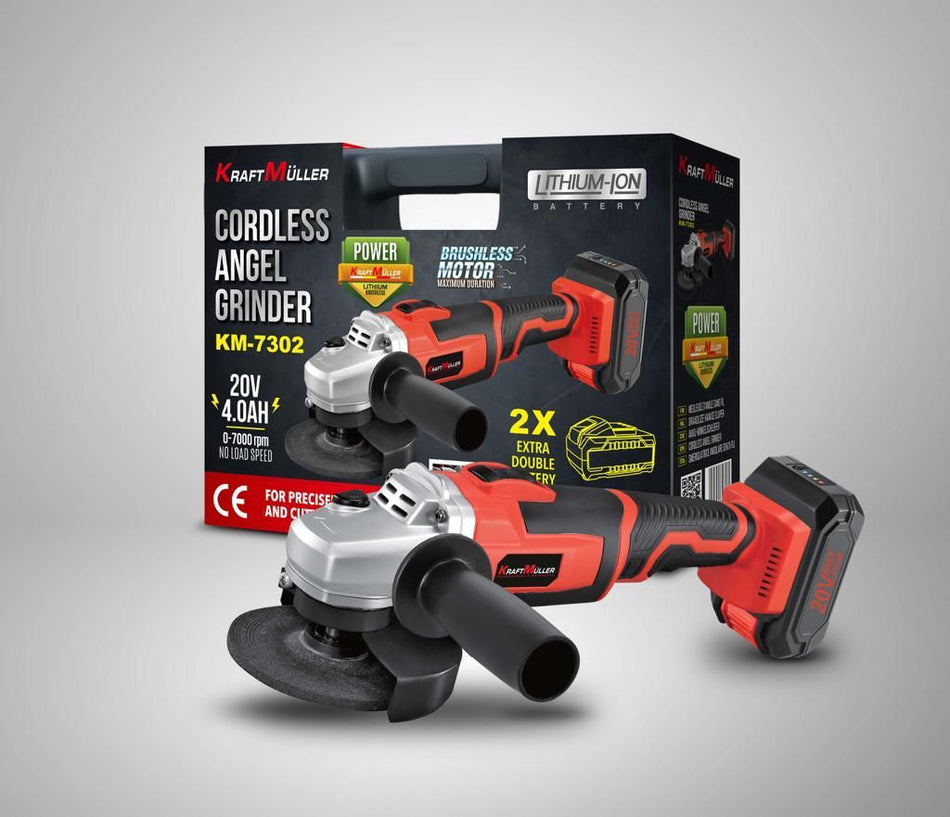 Amoladora angular inalámbrica