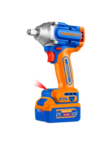 PACK LLAVE IMPACTO + TALADRO PERCUTOR + 2BAT. 2.0AH WADFOW